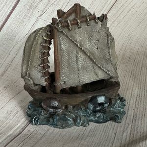 🐬 CLEARANCE ITEM: Nautical Ship Sail Ocean Vessel Figurine